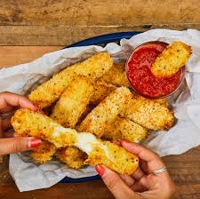 Buffalo Chicken Mozzarella Sticks RECIPE