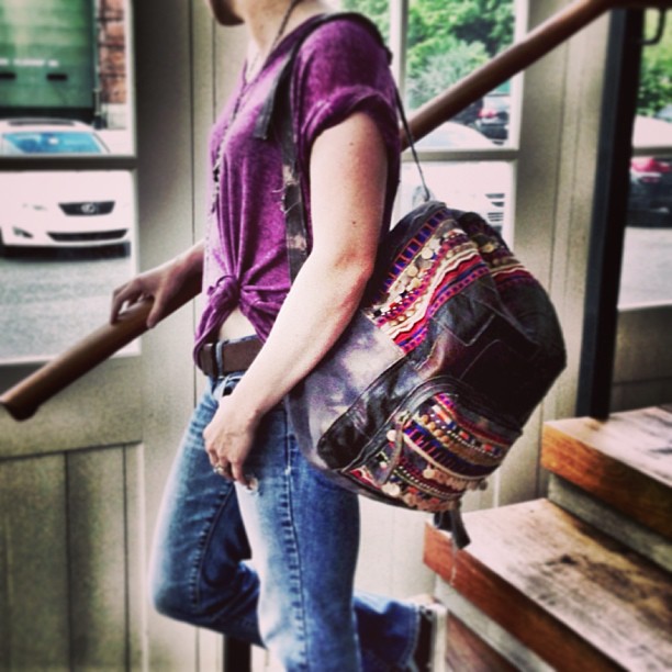 "Distressed Leather Backpack" by FreePeopleFlickr is licensed under CC BY 2.0.