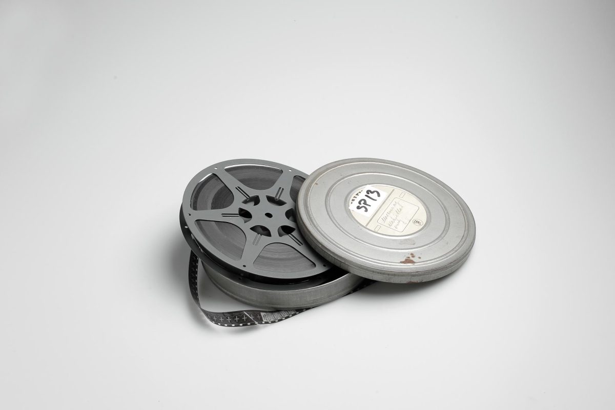 "16mm film reel" by DRs Kulturarvsprojekt is licensed under CC BY-SA 2.0.